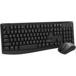 RAPOO-X1800PRO - Rapoo X1800PRO wireless multimedia keyboard and mouse black