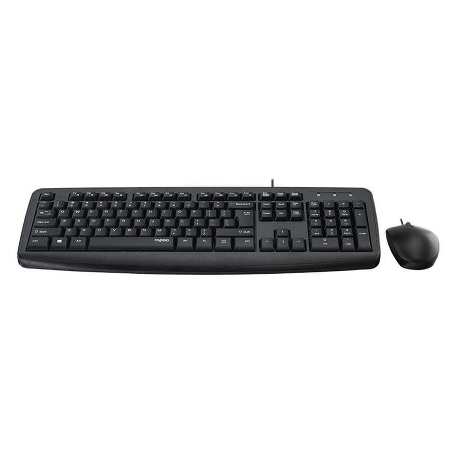 Rapoo NX1600 Wired Mouse & Keyboard Combo Black