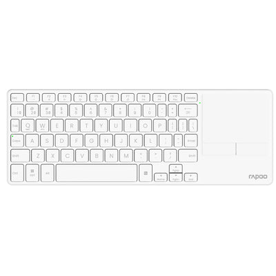 Rapoo  E900T  Wireless Touchpad Keyboard - White