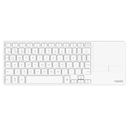 Rapoo  E900T  Wireless Touchpad Keyboard - White
