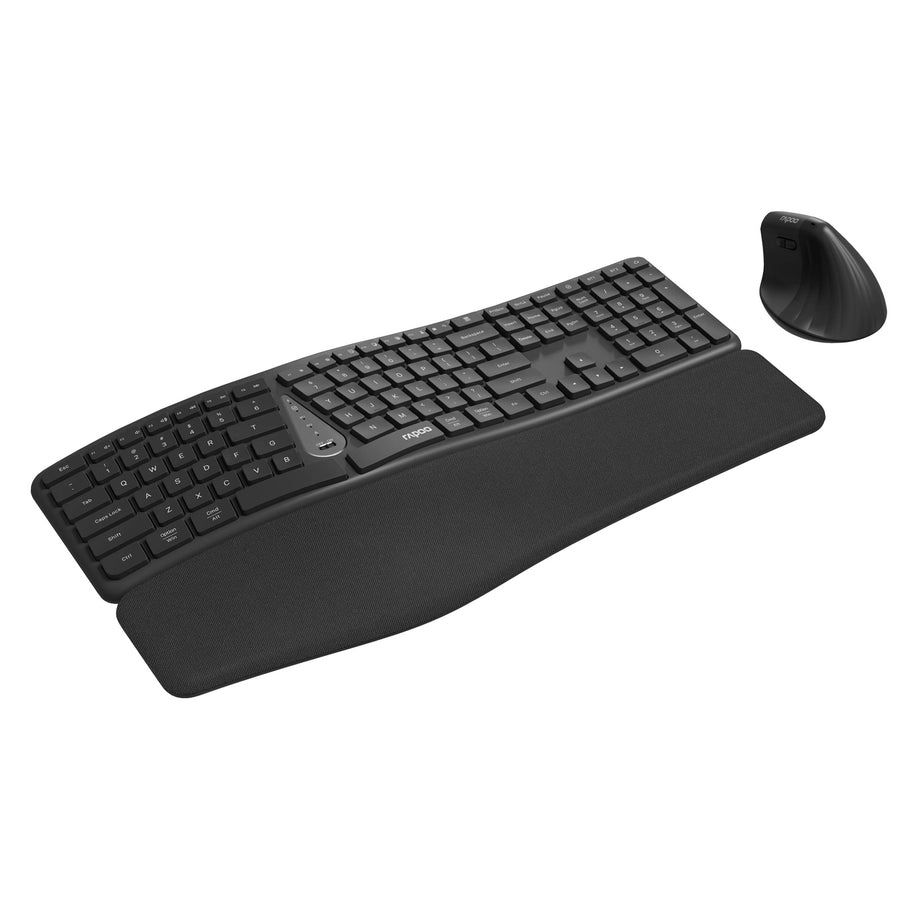 Rapoo  8810ME  Wireless Ergonomic Mouse & Keyboard Combo