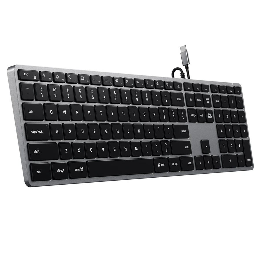 SATECHI  W3  Keyboard with Numeric Keypad - Space Grey
