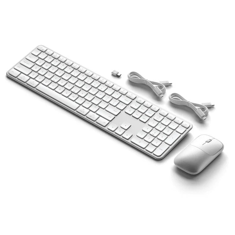 SATECHI EX3 Wireless Keyboard & Mouse Combo - (Silver)