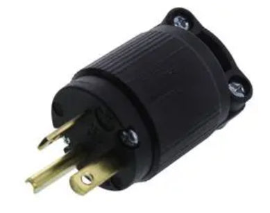RackPower KNAP38-01 – USA NEMA 5-20P 20A Stecker 125V Gerade Klinge neu verdrahtbar