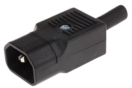 RackPower KNCP18-01 - 10A C14 IEC plug