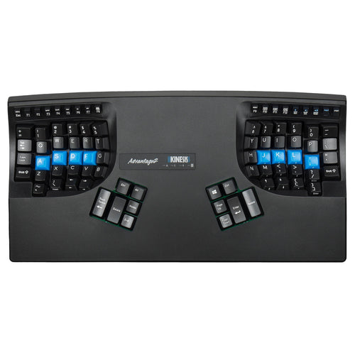 KEYBOARD WIRED ADVANTAGE 2  BLACK KINESIS PC, MAC