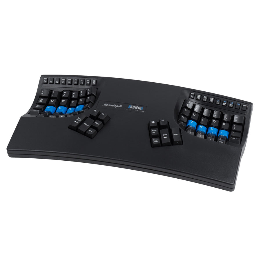22KAB2 - KEYBOARD WIRED ADVANTAGE 2  BLACK KINESIS PC, MAC
