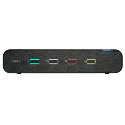 F1DN204KVM-UN-4 - Belkin 4-Port Dual Head KVM Switch