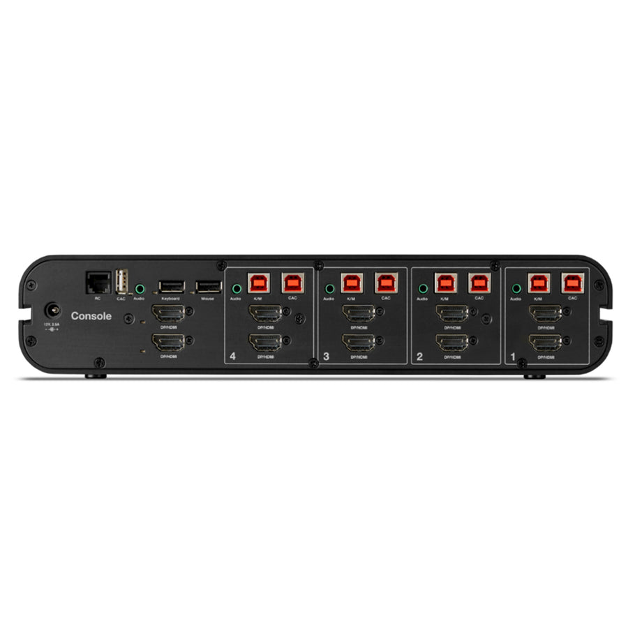F1DN204KVM-UN-4 - Belkin 4-Port Dual Head KVM Switch