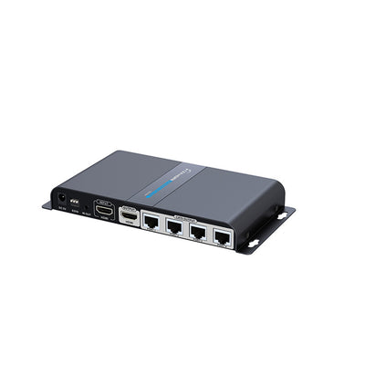 LENKENG LKV714PRO - 1-In-4-Out 1080P HDMI Extender 1x HDMI 1x HDMI out 4x RJ45 out. Comp w/ CAT6/6a/7