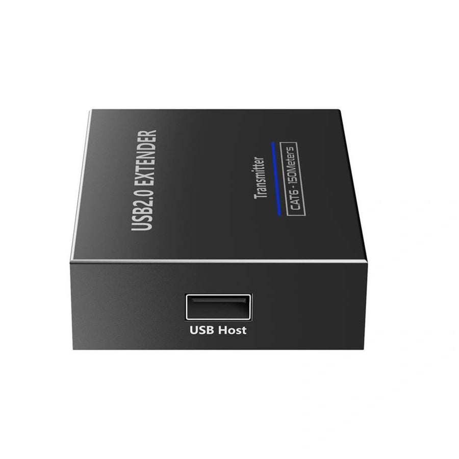 LENKENG LKV100USB 4-Port USB-A Extender Over Cat5e/6/7 Network Cable. Extend up to 150m (Cat6). Easy Plug&Play. Includes Both Tx & Rx Units Rx Includes 4x USB-A, 1x RJ45 In Ports. Tx   1x USB-A, 1x RJ45 Out.