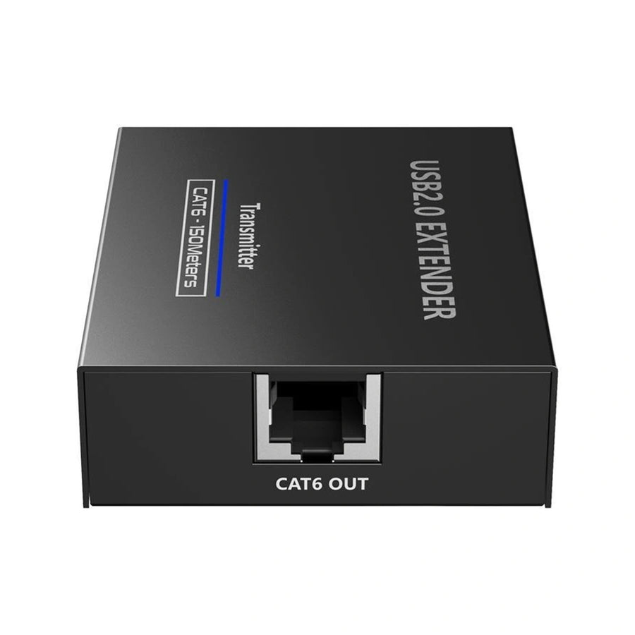 LENKENG LKV100USB 4-Port USB-A Extender Over Cat5e/6/7 Network Cable. Extend up to 150m (Cat6). Easy Plug&Play. Includes Both Tx & Rx Units Rx Includes 4x USB-A, 1x RJ45 In Ports. Tx   1x USB-A, 1x RJ45 Out.