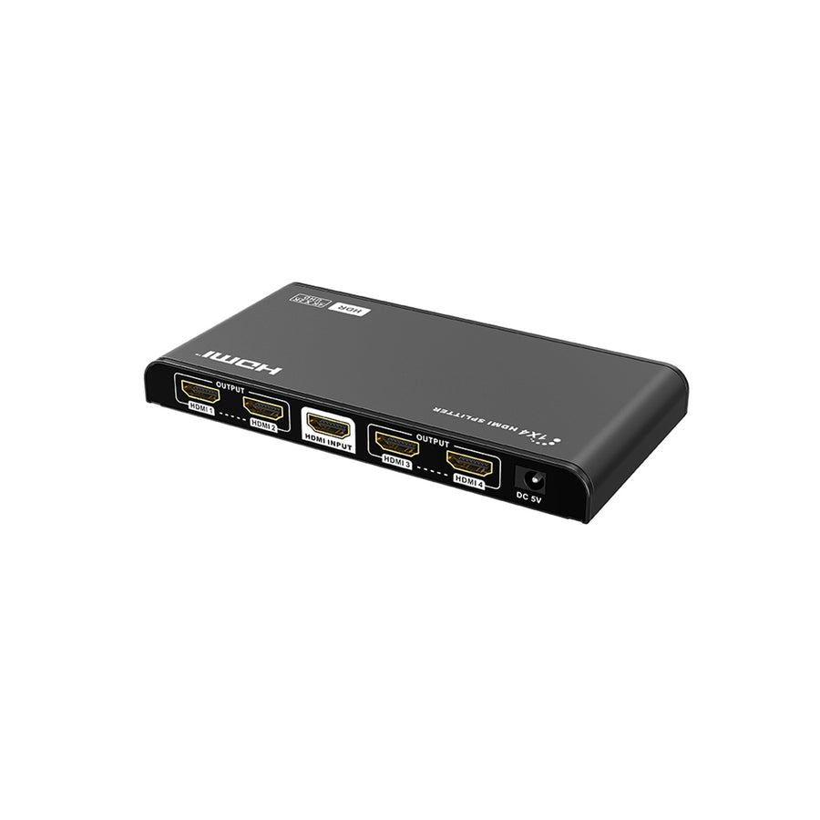 LENKENG LKV314HDR-V2-0 - 1-In-4-out HDMI Splitter w/ HDR & EDID. UHD Res up to 4K2K@30/60Hz