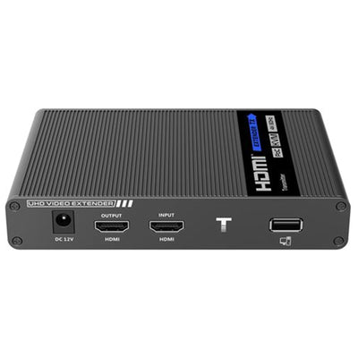 LENKENG LKV676KVM-P - 4K HDMI Extender w/ KVM Support Over Single CAT6/6A Mouse & Keyboard Ext via USB