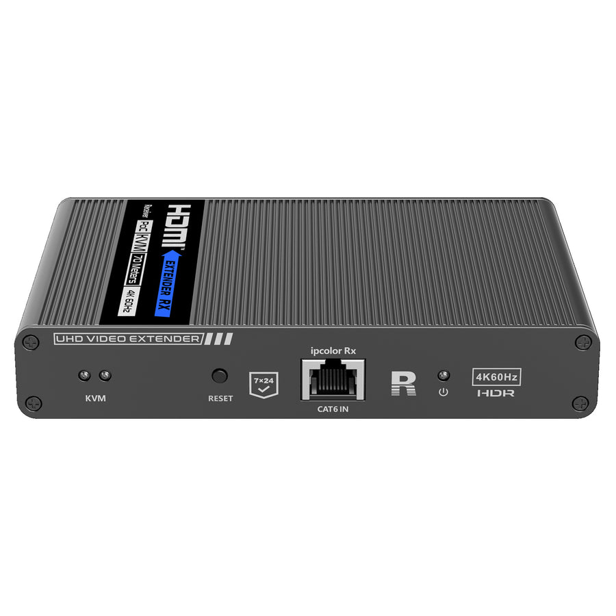 LENKENG LKV676KVM-P - 4K HDMI Extender w/ KVM Support Over Single CAT6/6A Mouse & Keyboard Ext via USB
