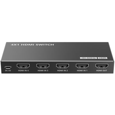LENKENG LKV401HDR-V3-0 - 4K 4-In-1-out HDMI HDR Switch. Support 12 bit full HD video 3D video 4K x 2K@30/60