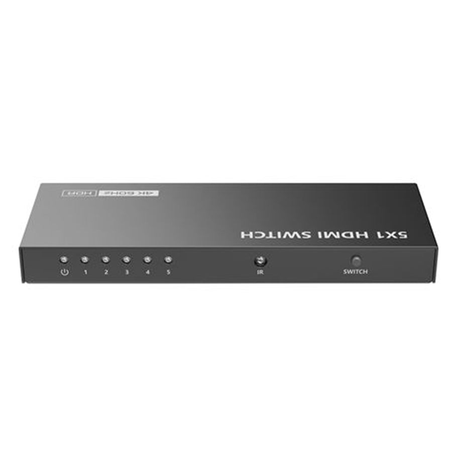 LENKENG LKV501HDR-V3-0 - 4K 5-In-1-out HDMI HDR Switch. Support 12 bit full HD video 3D video & 4Kx 2K@30/60