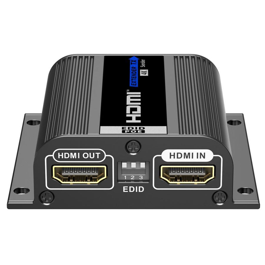 LENKENG LKV372EDID-V4-0 - HDMI & IR Extender Kit over Cat6 w/ EDID switch. Loop out connection Port on Transmitter