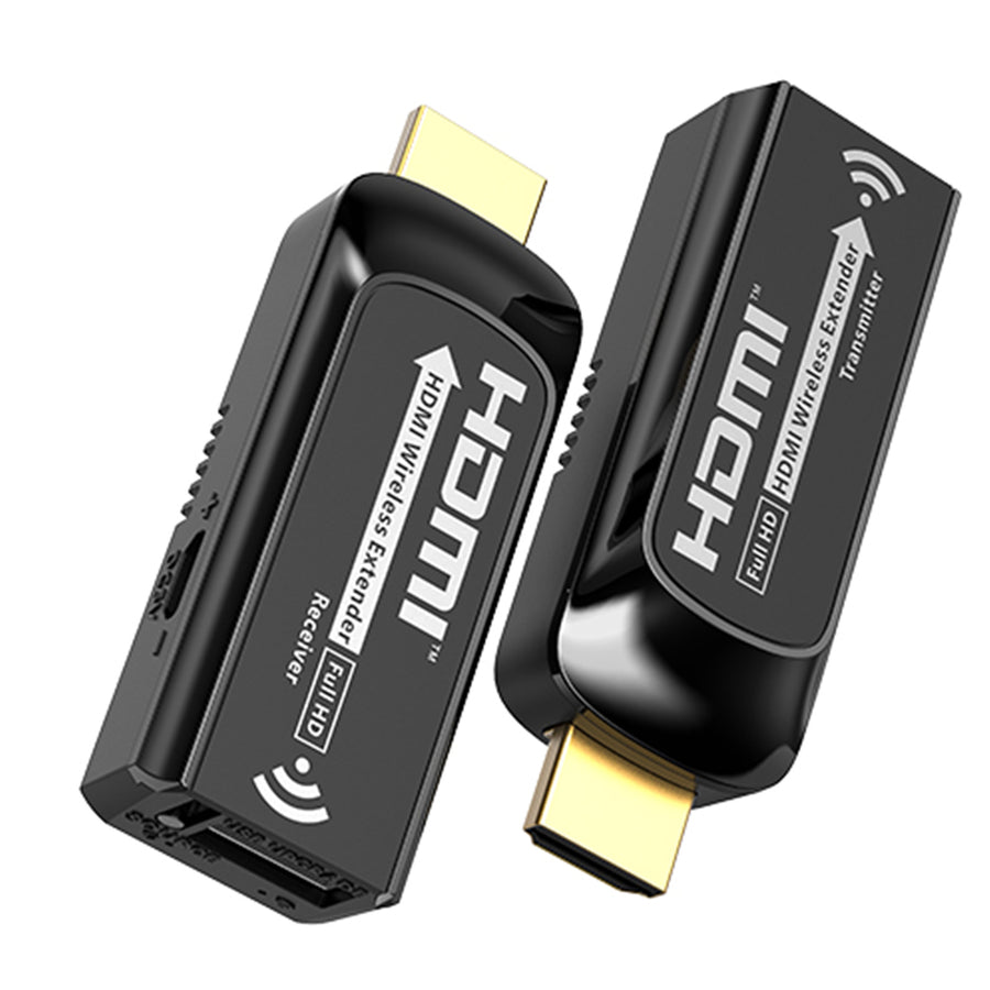 LENKENG LKV433MINI - FHD Mini Wireless HDMI to HDMI Extender up to 20m. Supports up to 1920x1200@60H