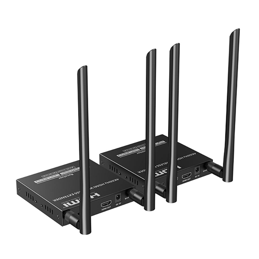 LENKENG LKV699E - 4K Wireless HDMI to HDMI Extender up to 4K@60Hz for 50m Low Latency Switchable