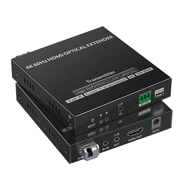 LENKENG LKV982 4K60Hz 40KM HDMI Over IP Optical Extender. Supports One-to-many Connections via Gigabit Switch