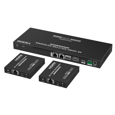 LENKENG LKV822P-N 1-In-2-Out 4K 60Hz HDMI Splitter Extender