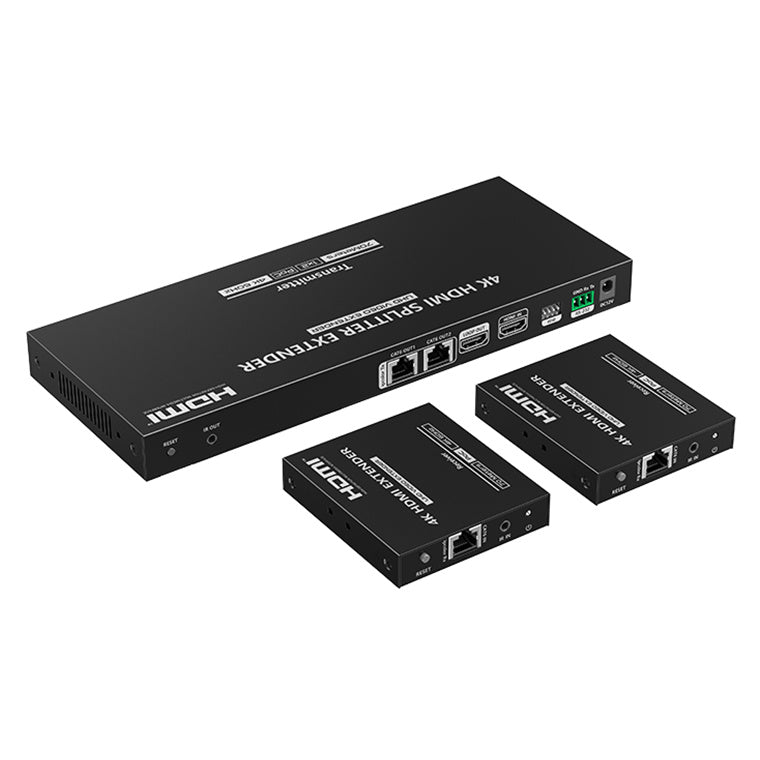 LENKENG LKV822P-N 1-In-2-Out 4K 60Hz HDMI Splitter Extender