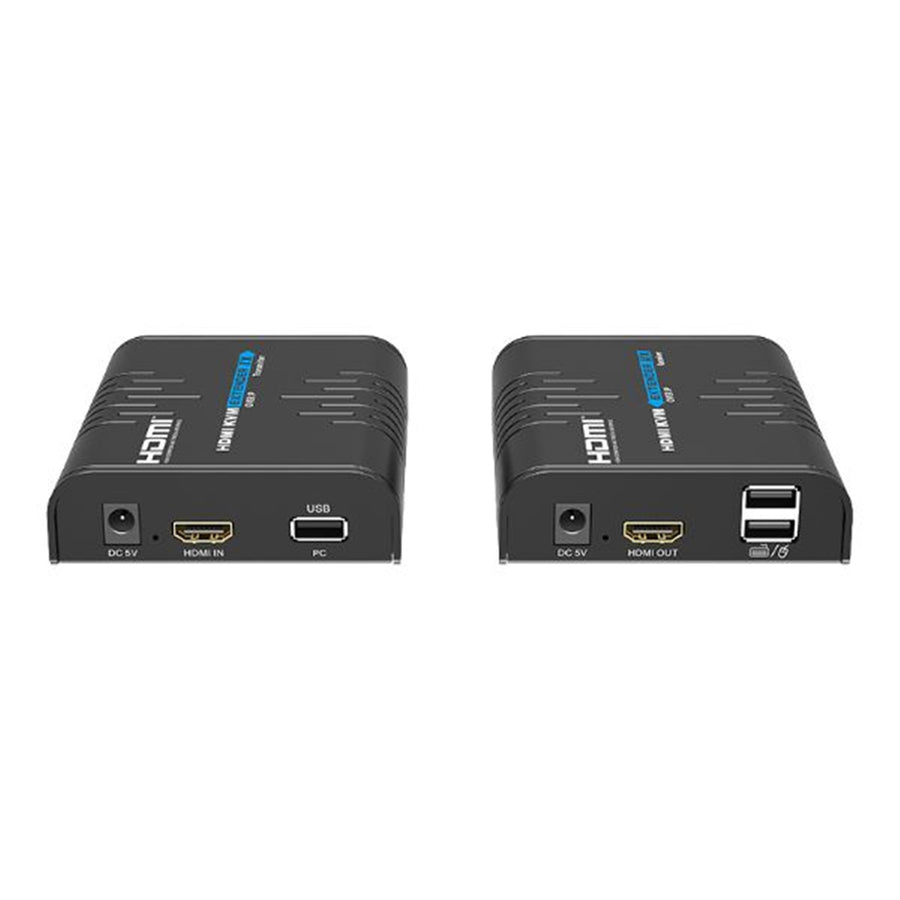 LENKENG LKV373KVM-M5.0 - HDMI KVM Extender Over Single Cat5E/6 up to 120M Multipoint/Point to Point.