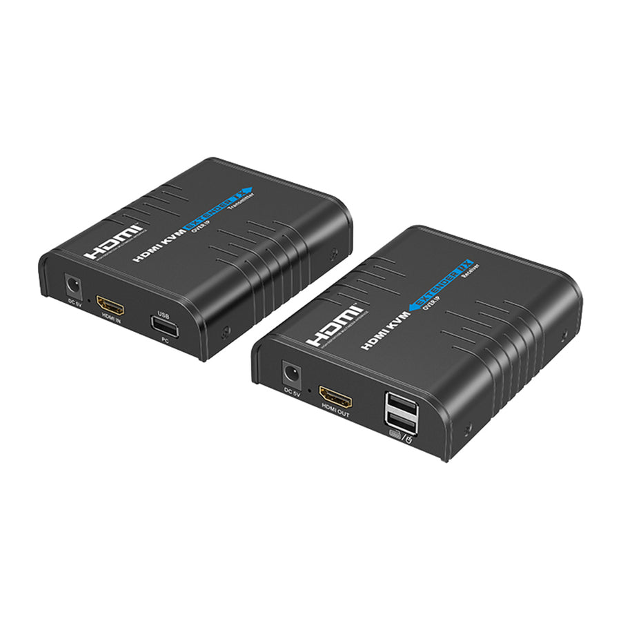 LENKENG LKV373KVM-M5.0 - HDMI KVM Extender Over Single Cat5E/6 up to 120M Multipoint/Point to Point.