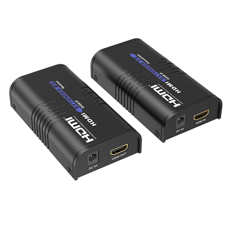 LENKENG LKV373-M5.0 - HDMI Over IP Extender Supports Cat5E/6, Many-to-Many Transmitter & Receiver Kit