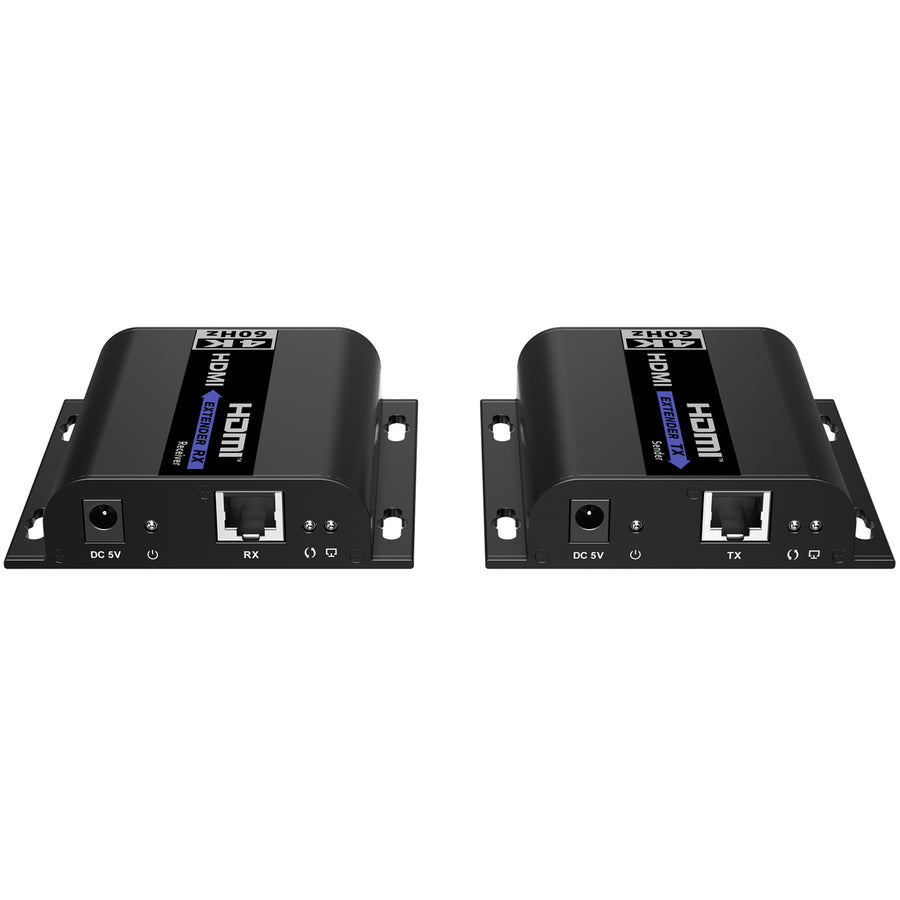 LENKENG LKV483 - HDbitT HDMI Extender over IP CAT5/5e/6 Network Kit Transmitter & Receiver.