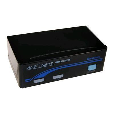 REXTRON KAG12-BK - 1-2 USB Automatic KVM Share 1x Keyboard/Video/ Mouse 2x CPU''s via the VGA US