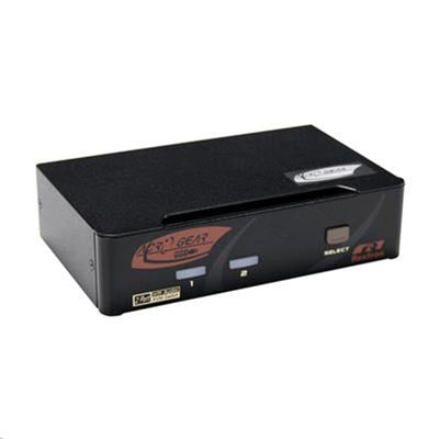 REXTRON PAAG-112 - 2 Port DisplayPort USB KVM w/ Audio Cables Purchased Separately