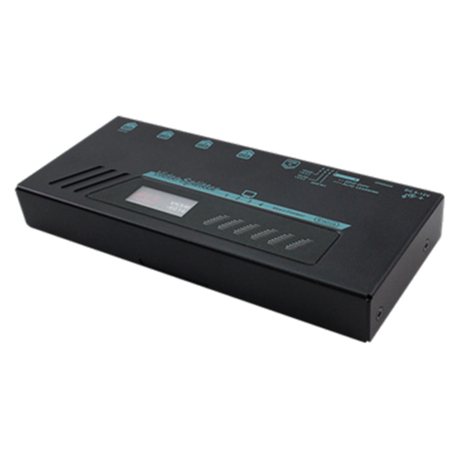 REXTRON VKSM-6G14 - 1-In-4-out 18G HDMI 2.0 Splitter. Supports Ultra-HD Resolution up to 4K@60Hz
