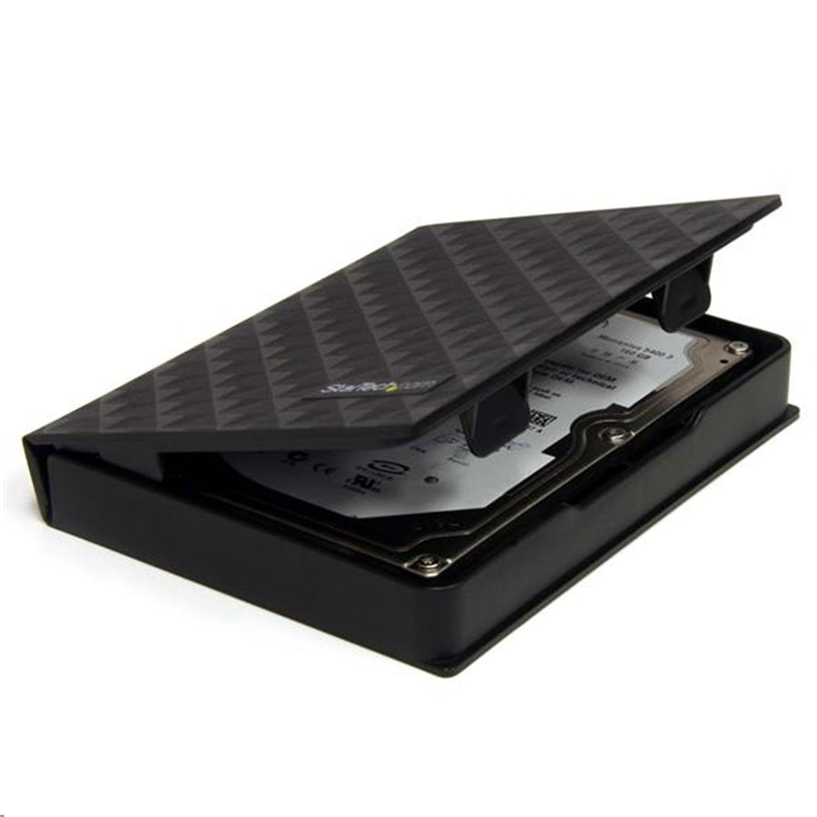 StarTech.com HDDCASE25BK 3x2.5 Anti-Static HDD Protector Case Bk