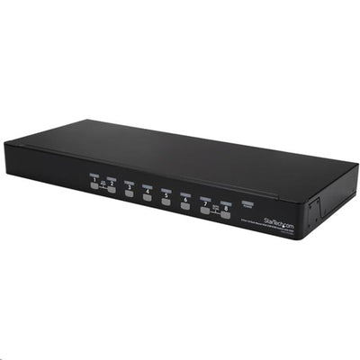 StarTech.com SV831DUSBUK - 8 Port 1U Rackmount USB KVM Switch Kit