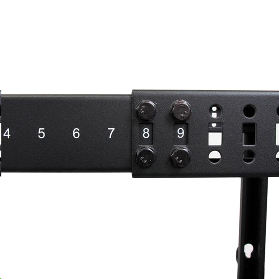 StarTech.com 4POSTRACK25U 25U Open Frame Server Rack - 4 Post Adjustable Depth (56 to 102cm) Network Equipment Rack w/ Casters/ Levelers/ Cable Management