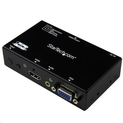 StarTech.com VS221VGA2HD 2x1 HDMI + VGA to HDMI Converter Switch