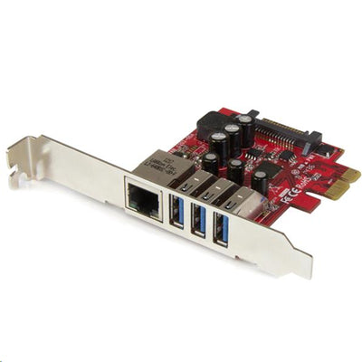 StarTech.com PEXUSB3S3GE 3Port PCIe USB 3.0 Adapter Card - Standa