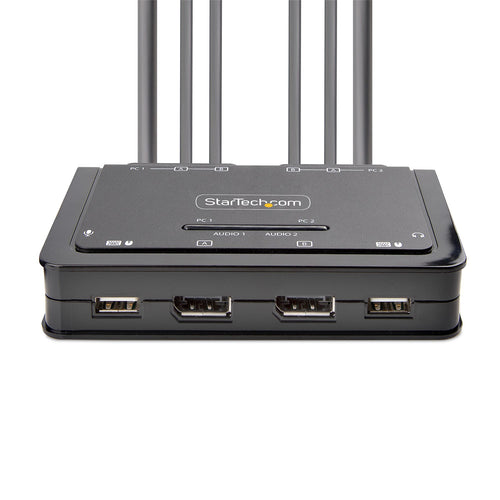 StarTech.com C2-DD46-UA2-CBL-KVM 2-Port Dual-Monitor Cable KVM Switch
