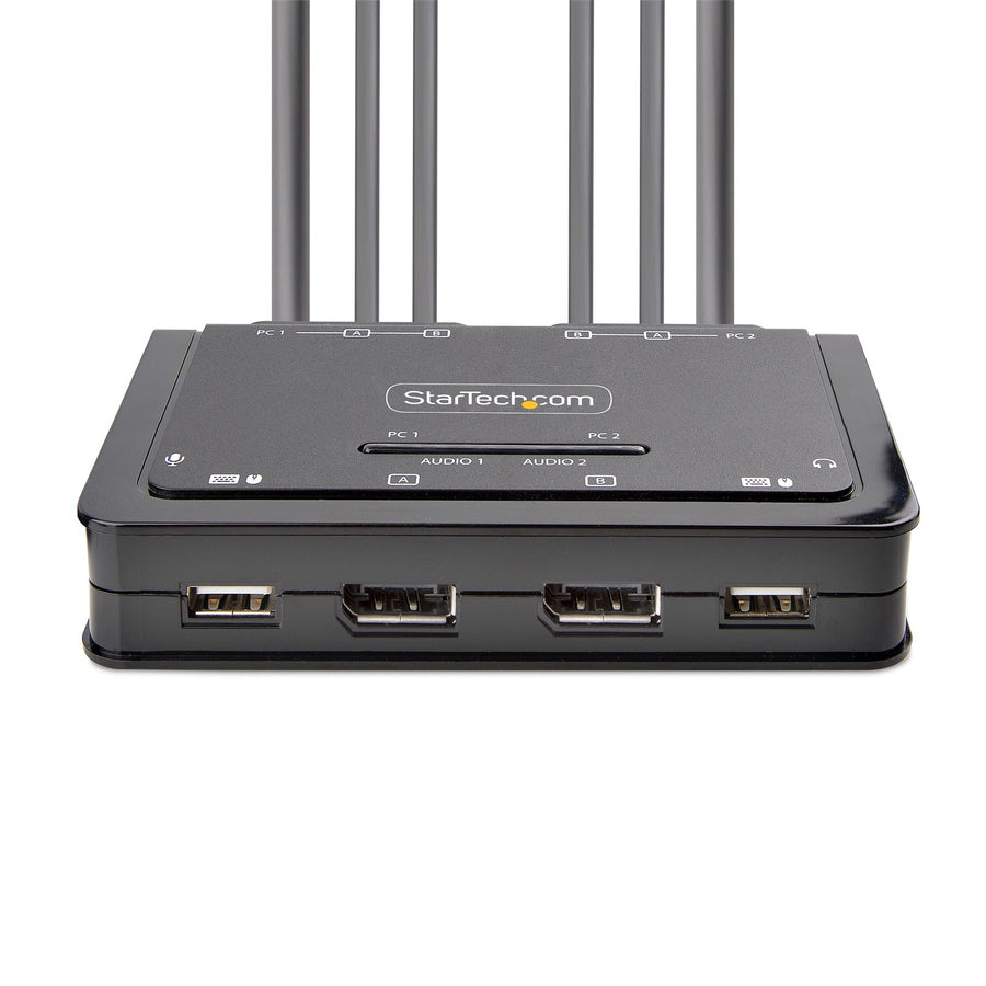 StarTech.com C2-DD46-UA2-CBL-KVM 2-Port Dual-Monitor Cable KVM Switch