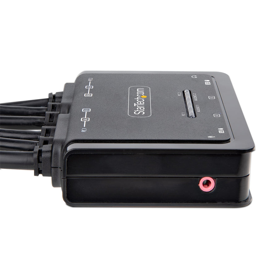 StarTech.com C2-DD46-UA2-CBL-KVM 2-Port Dual-Monitor Cable KVM Switch