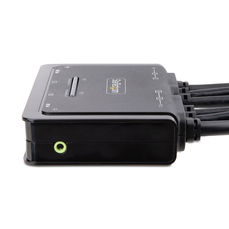StarTech.com C2-DD46-UA2-CBL-KVM 2-Port Dual-Monitor Cable KVM Switch