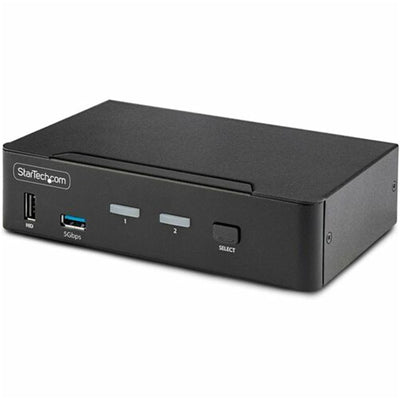 StarTech.com D86A2-2-PORT-8K-KVM - 2-Port DisplayPort KVM Switch 8K 60Hz