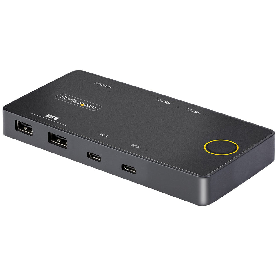 2-PORT USB-C KVM SWITCH PD PASS-THROUGH