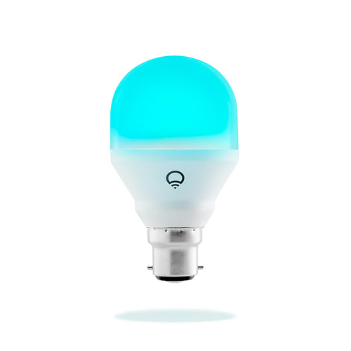 LIFX L3A19MC08B22 - Mini Colour WiFi LED Light Bulb 9W 800 lumens B22 Socket