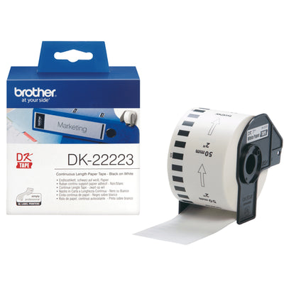DK22223 - Brother DK22223 White Roll