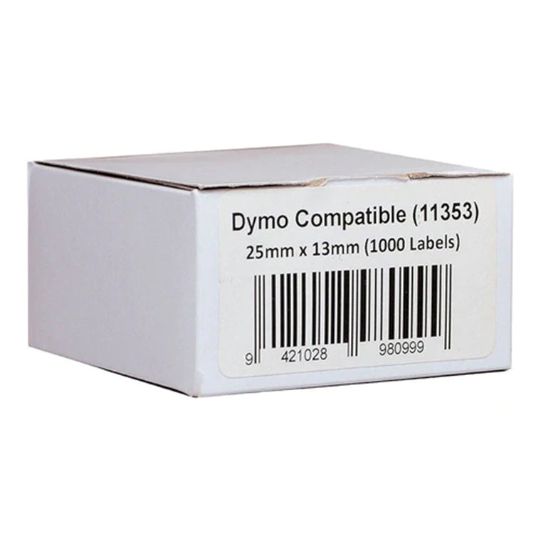 ID11353 - Okin Compatible Dymo LW Labels 13mmx25mm 1000 Roll