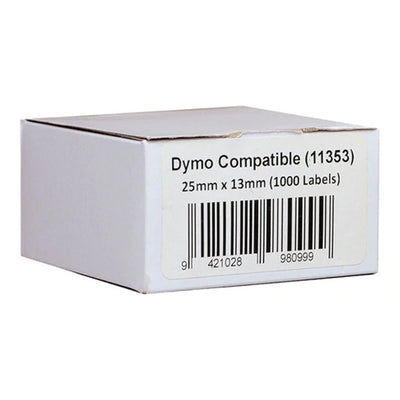 ID11353 - Okin Compatible Dymo LW Labels 13mmx25mm 1000 Roll