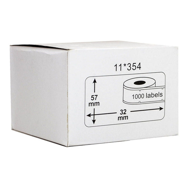 ID11354 - Okin Compatible Dymo LW Labels 57x32mm 1000 Roll